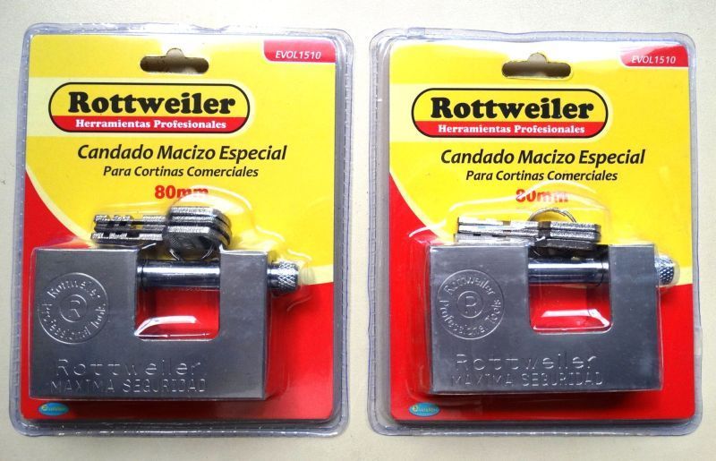 Candados Macizos para Cortinas
de Comercios marca Rottweiller