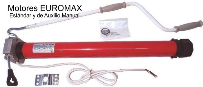 Motores Euromax comando manual