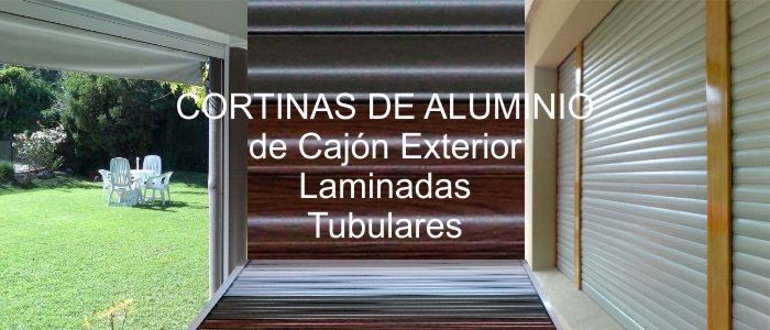 Cortinas de aluminio